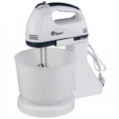 Миксер бытовой 7 скоростей с чашей 2 л Domotec MS-1366, миксер кухонный стационарный, кухонный тестомес. Изображение №6 Миксер бытовой 7 скоростей с чашей 2 л Domotec MS-1366, миксер кухонный стационарный, кухонный тестомес. Изображение №6