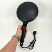 Блинница электрическая CREPE MAKER. Цвет: черный. Изображение №14