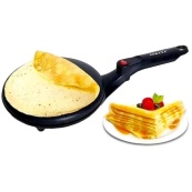 Блинница электрическая CREPE MAKER. Цвет: черный. Изображение №15