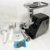 Електром'ясорубка, шатківниця та соковитискач DOMOTEC MS-2024 3000 Вт, томати, терки/шатківниці. Зображення №2