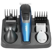 Машинка триммер 4в1 VGR V-172 для стрижки волос на аккумуляторе зарядка USB, электробритва для головы. Изображение №5