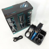 Машинка триммер 4в1 VGR V-172 для стрижки волос на аккумуляторе зарядка USB, электробритва для головы. Изображение №10