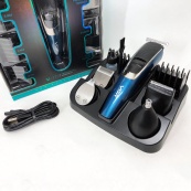Машинка триммер 4в1 VGR V-172 для стрижки волос на аккумуляторе зарядка USB, электробритва для головы. Изображение №11
