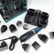 Машинка триммер 4в1 VGR V-172 для стрижки волос на аккумуляторе зарядка USB, электробритва для головы. Изображение №15