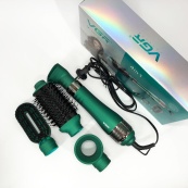 Фен-щітка VGR V-493 Мультистайлер 4в1 з насадками 1000 Вт професійний повітряний Браш Стайлер. Зображення №2 Фен-щітка VGR V-493 Мультистайлер 4в1 з насадками 1000 Вт професійний повітряний Браш Стайлер. Зображення №2