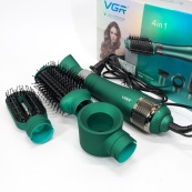 Фен-щітка VGR V-493 Мультистайлер 4в1 з насадками 1000 Вт професійний повітряний Браш Стайлер. Зображення №9 Фен-щітка VGR V-493 Мультистайлер 4в1 з насадками 1000 Вт професійний повітряний Браш Стайлер. Зображення №9