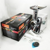 Мясорубка с соковыжималкой Domotec MS-2018 2500 Вт. Цвет: белый. Изображение №5