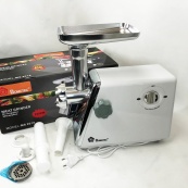 Мясорубка с соковыжималкой Domotec MS-2018 2500 Вт. Цвет: белый. Изображение №7