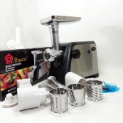 Электрическая мясорубка Domotec MS-2020 с насадкой для томатов и терками 2600 W. Изображение №9 Электрическая мясорубка Domotec MS-2020 с насадкой для томатов и терками 2600 W. Изображение №9