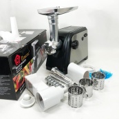 Электрическая мясорубка Domotec MS-2020 с насадкой для томатов и терками 2600 W. Изображение №10 Электрическая мясорубка Domotec MS-2020 с насадкой для томатов и терками 2600 W. Изображение №10