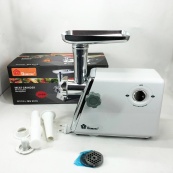 Мясорубка с соковыжималкой Domotec MS-2018 2500 Вт. Цвет: белый. Изображение №10