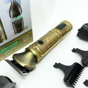 Тример 18 в 1 Kemei KM-2313, Універсальний триммер для чоловіків хороші машинки для стрижки волосся для дому. Зображення №7