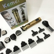 Тример 18 в 1 Kemei KM-2313, Універсальний триммер для чоловіків хороші машинки для стрижки волосся для дому. Зображення №10