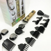 Тример 18 в 1 Kemei KM-2313, Універсальний триммер для чоловіків хороші машинки для стрижки волосся для дому. Зображення №11