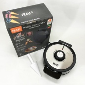 Електрична вафельниця RAF R.565 з антипригарним покриттям та конусом для трубочок. Зображення №2