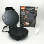 Електрична вафельниця RAF R.565 з антипригарним покриттям та конусом для трубочок. Зображення №13