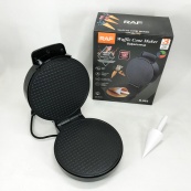 Електрична вафельниця RAF R.565 з антипригарним покриттям та конусом для трубочок. Зображення №14