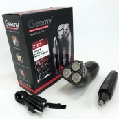 Триммер для стрижки бороды триммер для носа, электробритва 3 в 1 GEMEI GM-7113, Триммер беспроводной. Изображение №7