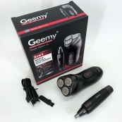 Триммер для стрижки бороды триммер для носа, электробритва 3 в 1 GEMEI GM-7113, Триммер беспроводной. Изображение №8