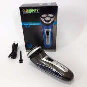 Электробритва GEEMY GM-7090 3 в 1 триммер, беспроводная электробритва, Триммер для усов. Цвет: синий. Изображение №4