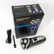 Электробритва GEEMY GM-7090 3 в 1 триммер, беспроводная электробритва, Триммер для усов. Цвет: синий. Изображение №6