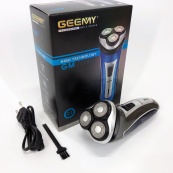 Электробритва GEEMY GM-7090 3 в 1 триммер, беспроводная электробритва, Триммер для усов. Цвет: синий. Изображение №7