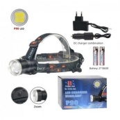 Налобний ліхтар X-Balog BL-T07B-P90, потужний тактичний ліхтарик налобний, водонепроникний ліхтар. Зображення №3