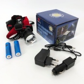 Налобний ліхтар X-Balog BL-T07B-P90, потужний тактичний ліхтарик налобний, водонепроникний ліхтар. Зображення №4