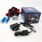 Налобний ліхтар X-Balog BL-T07B-P90, потужний тактичний ліхтарик налобний, водонепроникний ліхтар. Зображення №6