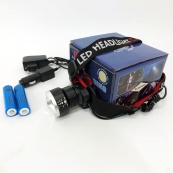 Налобний ліхтар X-Balog BL-T07B-P90, потужний тактичний ліхтарик налобний, водонепроникний ліхтар. Зображення №8