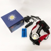 Налобний ліхтар X-Balog BL-T07B-P90, потужний тактичний ліхтарик налобний, водонепроникний ліхтар. Зображення №11