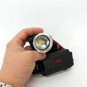 Налобний ліхтар X-Balog BL-T07B-P90, потужний тактичний ліхтарик налобний, водонепроникний ліхтар. Зображення №14