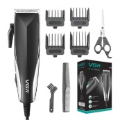 Професійна машинка для стрижки волосся VGR V-033 з функцією тримера та 4 насадками. Зображення №3 Професійна машинка для стрижки волосся VGR V-033 з функцією тримера та 4 насадками. Зображення №3