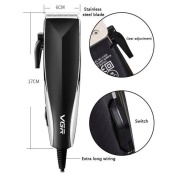 Професійна машинка для стрижки волосся VGR V-033 з функцією тримера та 4 насадками. Зображення №4 Професійна машинка для стрижки волосся VGR V-033 з функцією тримера та 4 насадками. Зображення №4