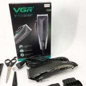 Професійна машинка для стрижки волосся VGR V-033 з функцією тримера та 4 насадками. Зображення №10 Професійна машинка для стрижки волосся VGR V-033 з функцією тримера та 4 насадками. Зображення №10