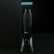 Акумуляторна електробритва для стрижки VGR V-601 від USB бритва електрична з професійною насадками. Зображення №7 Акумуляторна електробритва для стрижки VGR V-601 від USB бритва електрична з професійною насадками. Зображення №7