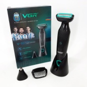 Акумуляторна електробритва для стрижки VGR V-601 від USB бритва електрична з професійною насадками. Зображення №18 Акумуляторна електробритва для стрижки VGR V-601 від USB бритва електрична з професійною насадками. Зображення №18