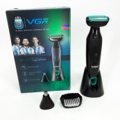 Акумуляторна електробритва для стрижки VGR V-601 від USB бритва електрична з професійною насадками. Зображення №22 Акумуляторна електробритва для стрижки VGR V-601 від USB бритва електрична з професійною насадками. Зображення №22