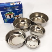 Набір харчових контейнерів Unique UN-1515 5 шт із нержавіючої сталі. Зображення №13