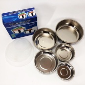 Набір харчових контейнерів Unique UN-1515 5 шт із нержавіючої сталі. Зображення №15