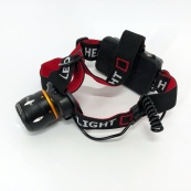 Фонарь налобный светодиодный водонепроницаемый с 2 аккумуляторами Bailong BL-T06B-P90, головной фонарик. Изображение №16