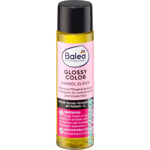 Balea Професійний еліксир для волосся Glossy Color 20ml Balea Професійний еліксир для волосся Glossy Color 20ml