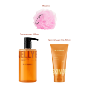 Подарунковий набір косметики для жінок Mr.Scrubber Clementine для догляду за тілом. Зображення №2 Подарунковий набір косметики для жінок Mr.Scrubber Clementine для догляду за тілом. Зображення №2