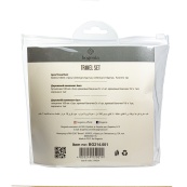 Дорожній набір Bogenia для туалетного приладдя з 5 ємностей BG214. Зображення №3