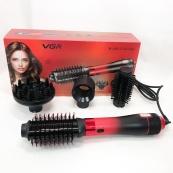 Фен-щітка стайлер VGR V-484 4 в 1. Колір: червоний. Зображення №10