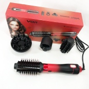 Фен-щітка стайлер VGR V-484 4 в 1. Колір: червоний. Зображення №11