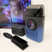 Електробритва VGR V-377 BLUE шейвер, Електрична акумуляторна бритва для гоління, шейвер чоловічий. Зображення №5