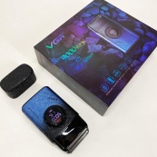 Електробритва VGR V-377 BLUE шейвер, Електрична акумуляторна бритва для гоління, шейвер чоловічий. Зображення №12