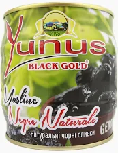 Маслини в'ялені Yunus 625/500г Маслини в'ялені Yunus 625/500г