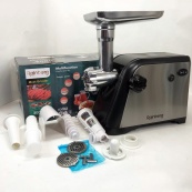 М'ясорубка Rainberg RB-672 3000W електрична з реверсом та соковижималкою, м'ясорубка електрична метал. Зображення №16